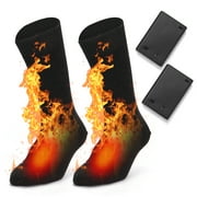 Tomshoo Electric Heated Socks Battery Powered Cold Weather Heat Socks，Without battery