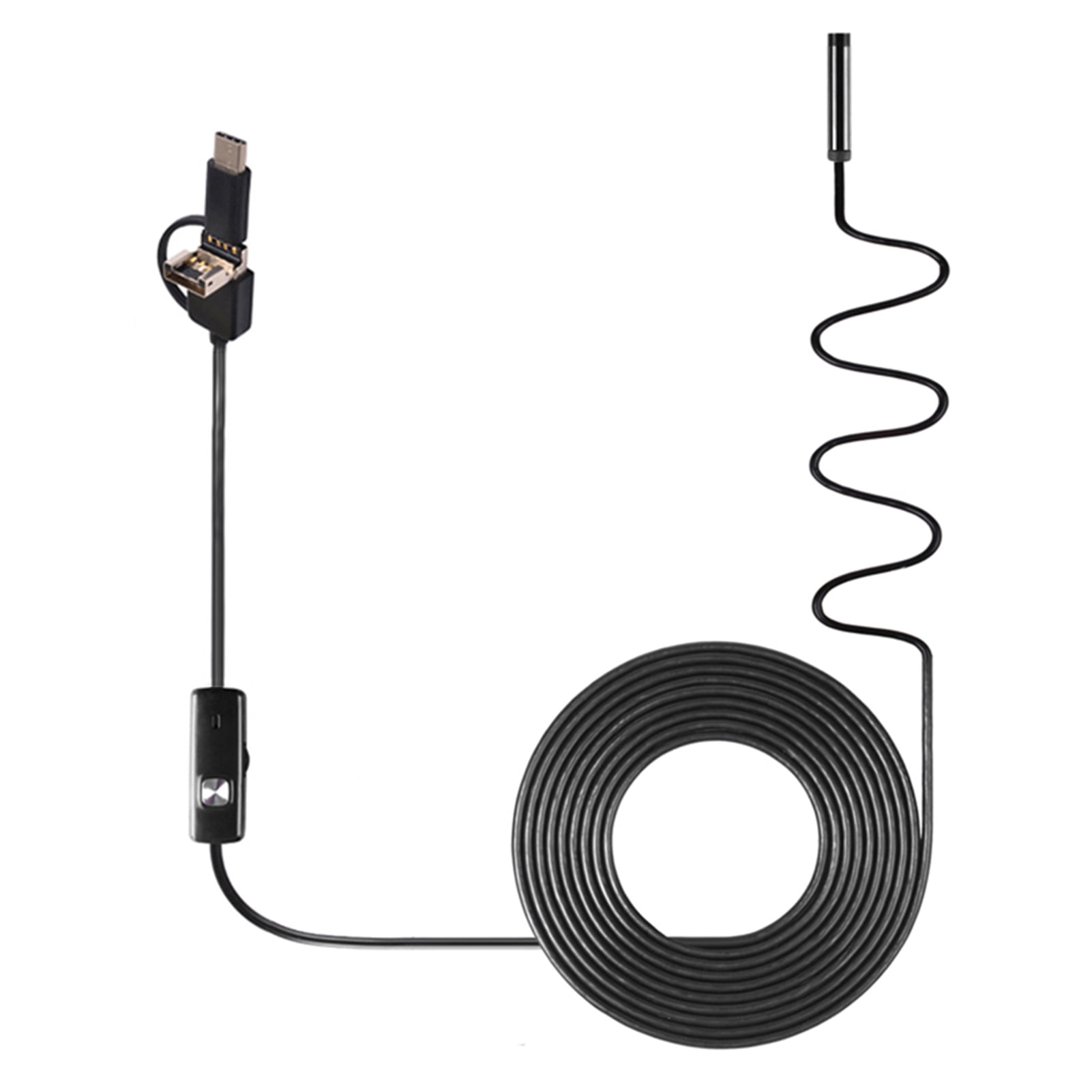 Tomshoo IP67 Waterproof Industrial Borescope Inspection Camera with 6