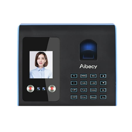 Tomshoo Intelligent Attendance Machine, Face Fingerprint Password Checking-in Recorder for Employees