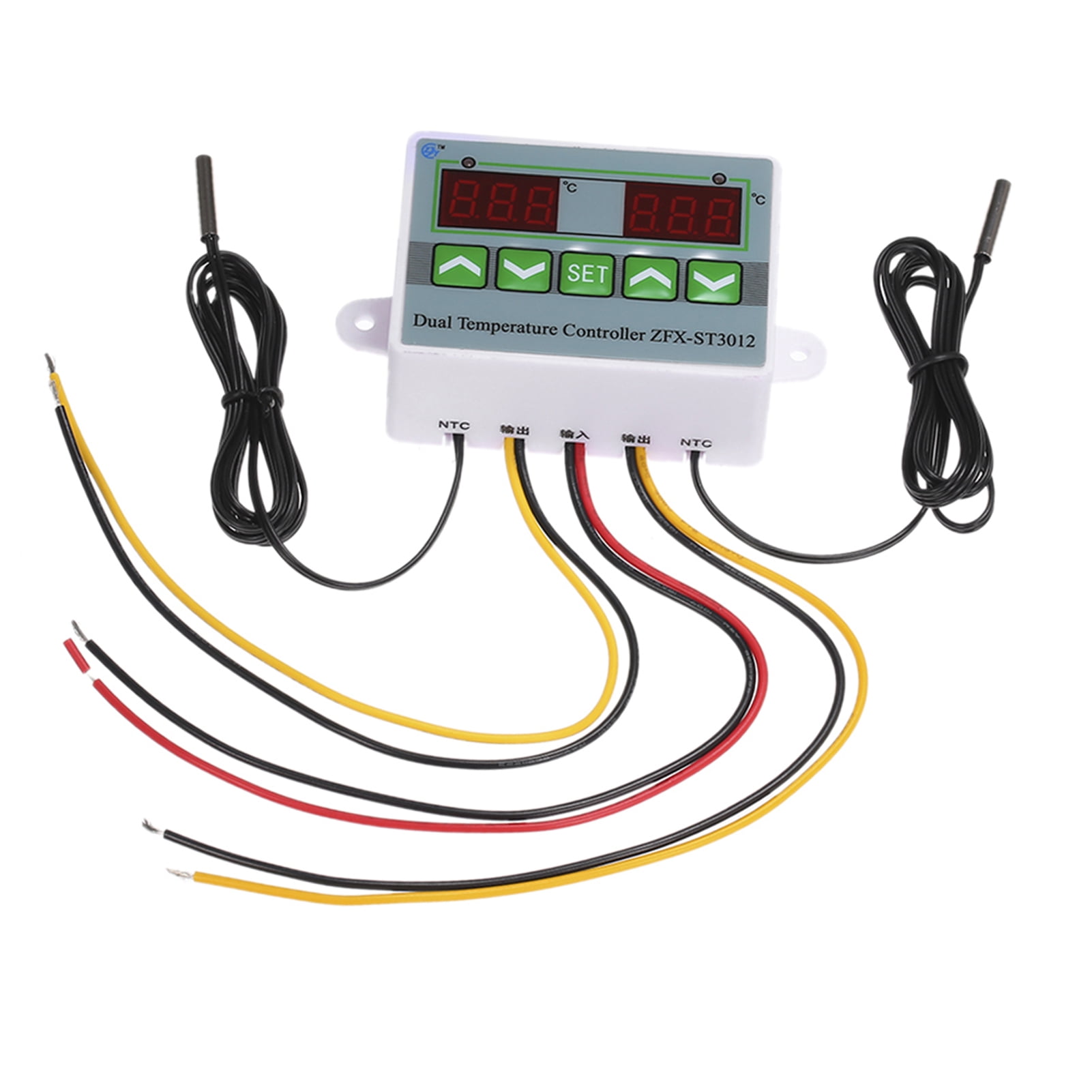 Tomshoo Intelligent Digital Temperature Controller, Dual Display, ZFX