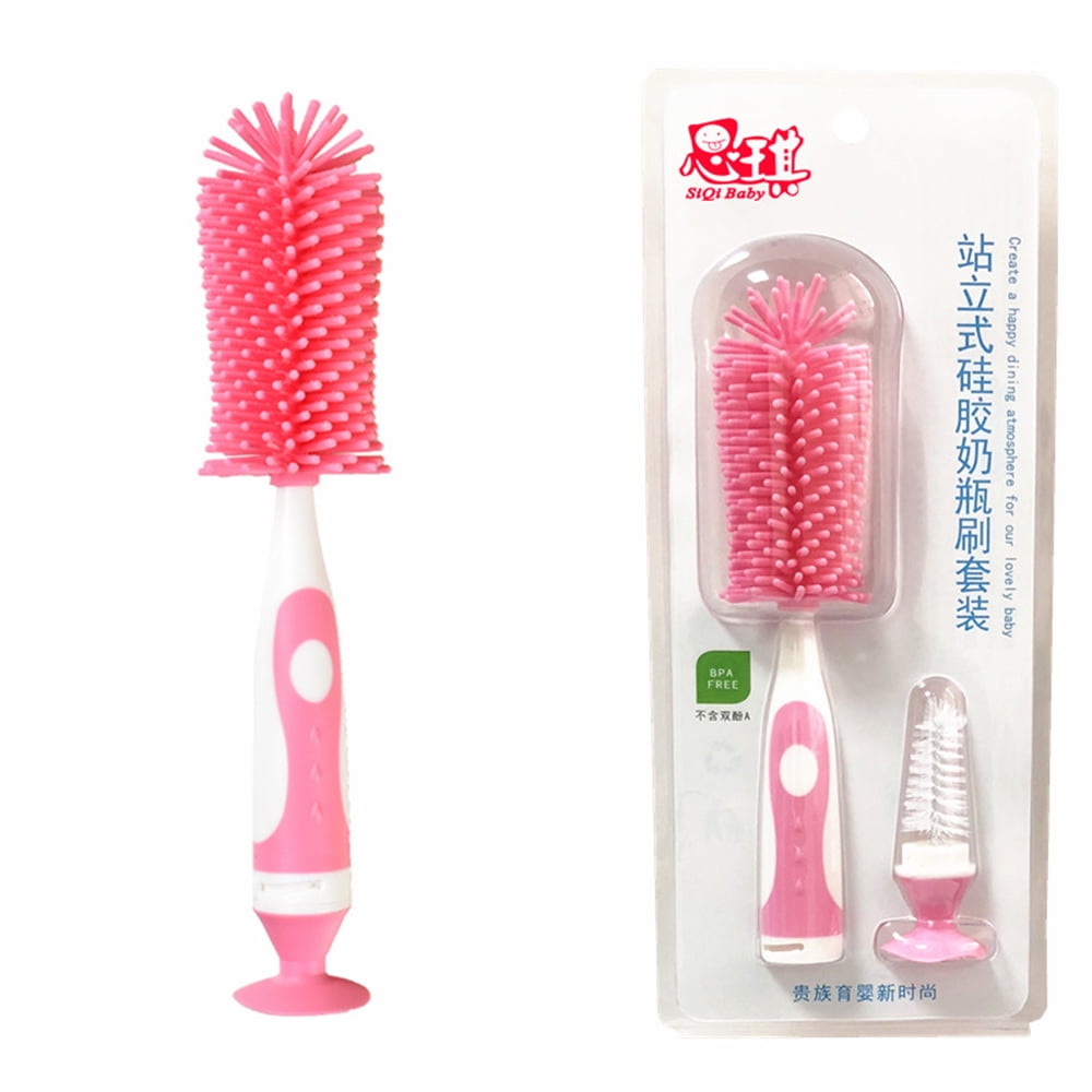 Feeding Bottle And Nipple Cleaner Brush