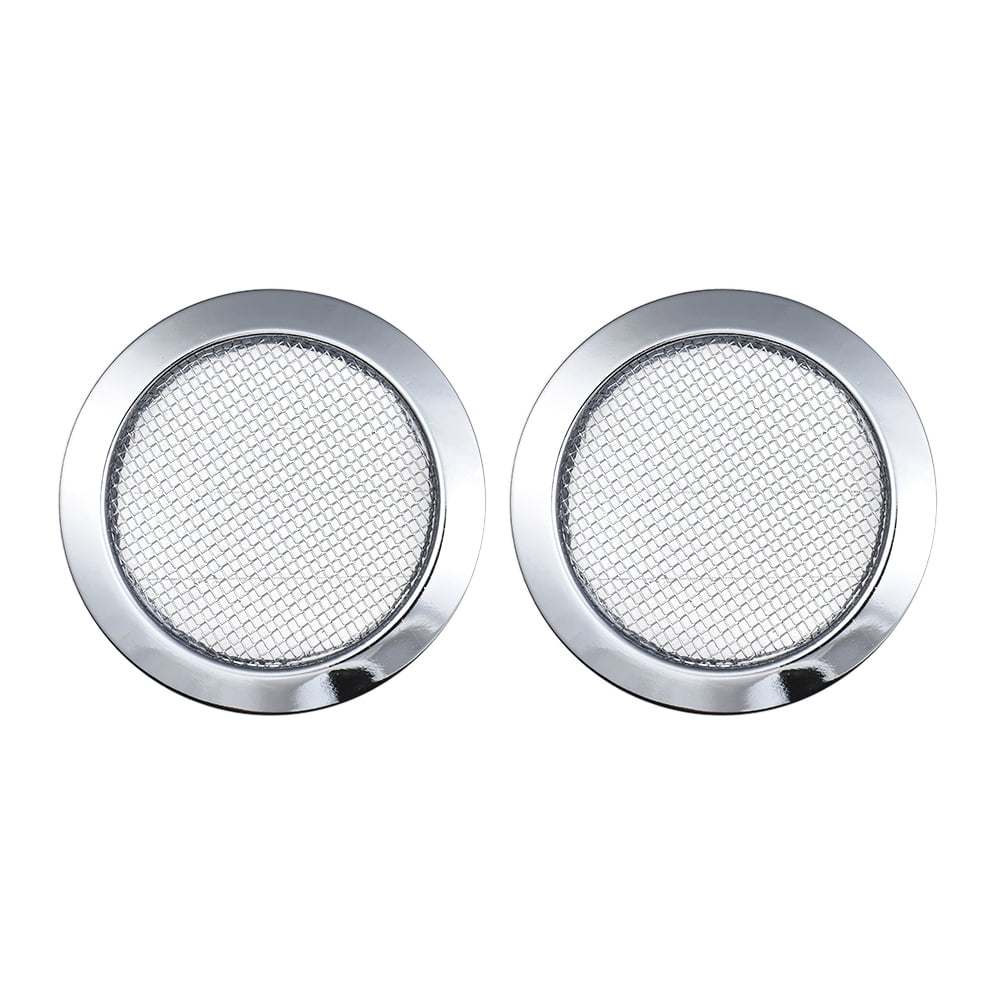 Tomshoo Solid Metal Screened Sound Hole Inserts for Dobro Resonator