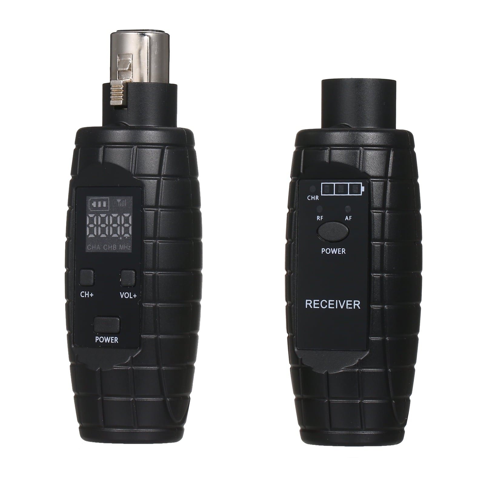 Tomshoo UHF Professional Micphone & Receiver, Wired to Wireless