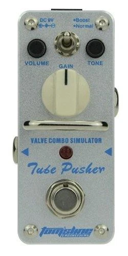 Tomsline Tube Pusher Overdrive Mini Effects Pedal