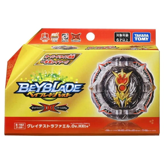 Tomy Beyblade BURST Dynamite Battle B-192 Booster Greatest Raphael Over High Xtend+