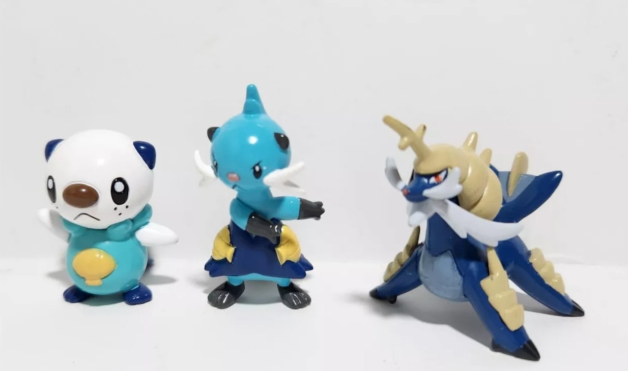 Tomy Officially Licensed Oshawott, Dewott Samurott Pokemon