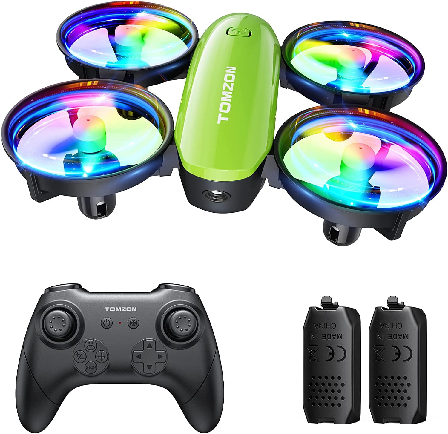 Tomzon A23 Mini Toy Drone with Colorful LED, High Speed Rotation, Throw