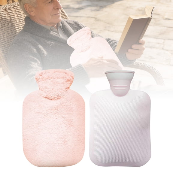 Ton 1L Hot Water Bottle For Ultimate Warmth And Comfort With Reusable Heating Pad