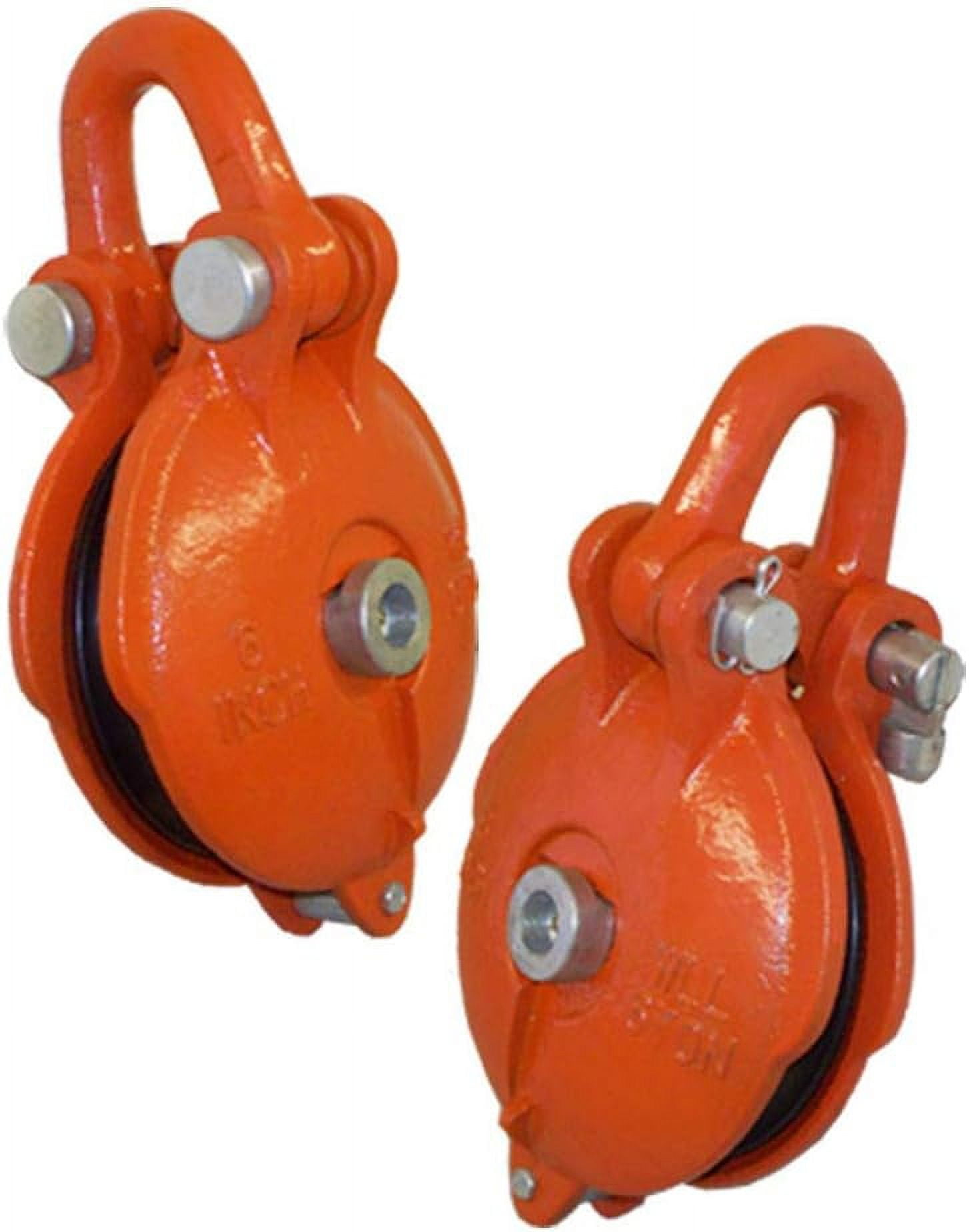 Ton Bail Block Hoist RigGing Shackle Wire Rope 5" Pulley