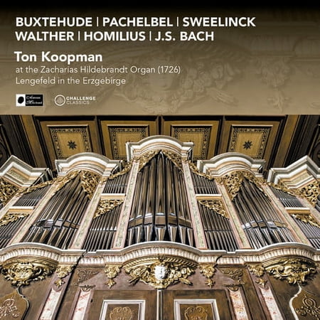 Ton Koopman - At the Zacharias Hildebrandt Organ (1726) - Music & Performance - CD