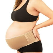 Ton Maternity Belt For Back And Belly Support To Soothe Pregnancy And Pelvic Breathable Band Adjustable Size Beige