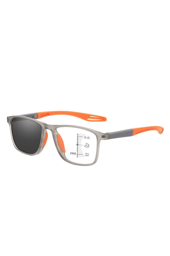 Progressive Multifocal Reading Glasses Photochromic Transition Anti Blue Light UV400 TR90 Indoor Outdoor