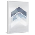 thumbnail image 1 of Tonal Blues Floater Framed Painting Print on Canvas, 1 of 6
