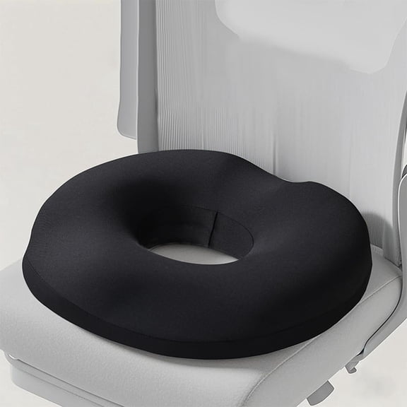 Tonatita Memory Foam Seat Cushion For Car/Office Chair Support With Non-Slip Base Ergonomic Hip Comfort Seat Pad For Long Sitting