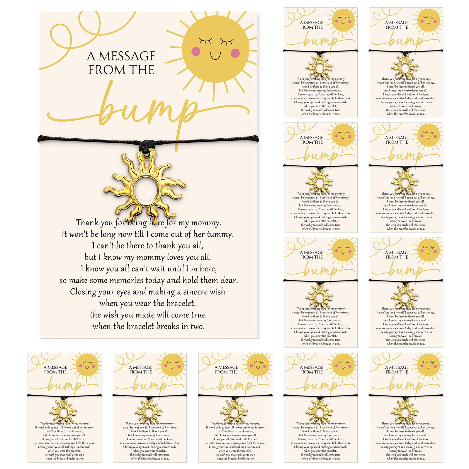 Tondiamo Back To School Gift Set - 25 Reflective Star Keychains With Inspirational Cards & Gift Bags