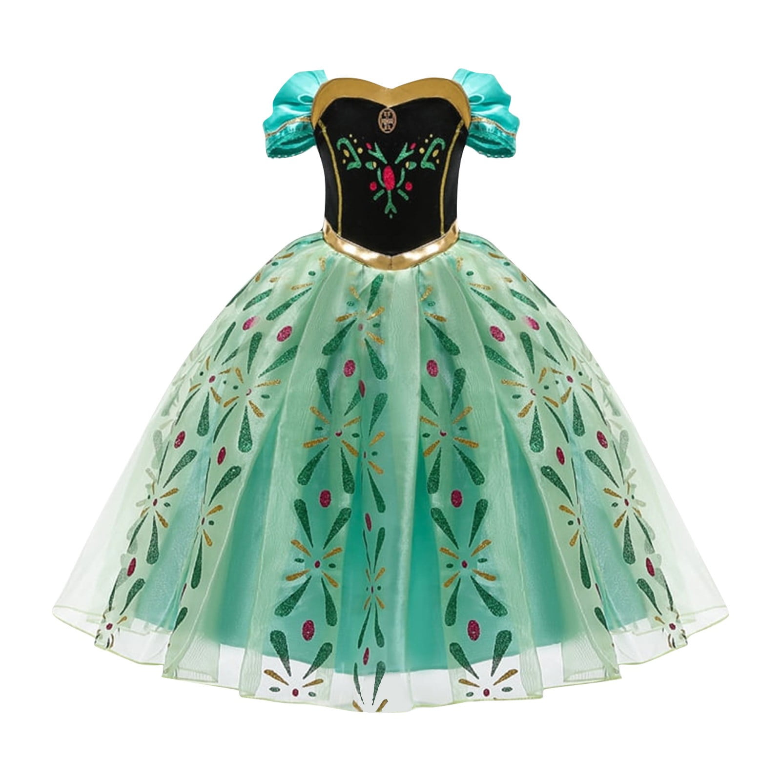 Kids Girl's Toddler Anna Princess Frozen Costume main image 1
