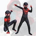 Tondswi Superhero Cosplay Costume Black and Red Spider Outfits