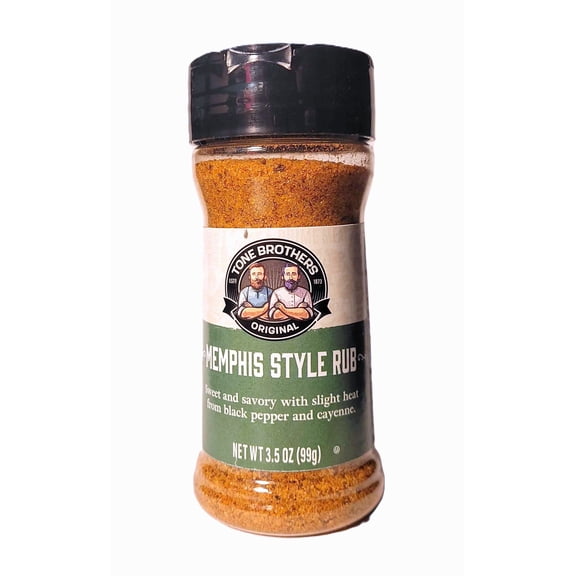 Tone Brothers Original Memphis Style Rub 3.5oz