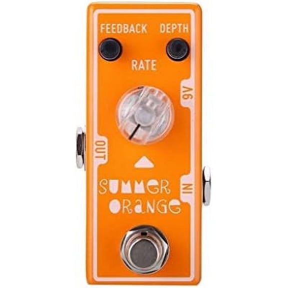 Tone City Summer Orange Phase Modulation Fast, Fast U.S. Ship Your Tone City Connection!$$Music