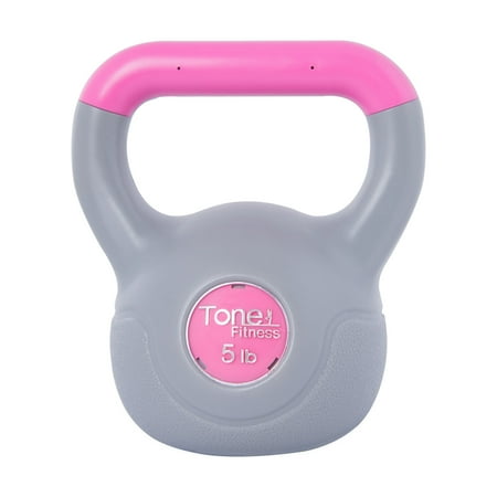 Tone Fitness, 5lb Cement Filled Kettlebell