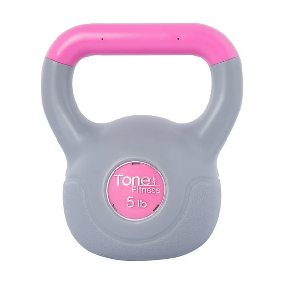 Tone Fitness, 5lb Cement Filled Kettlebell