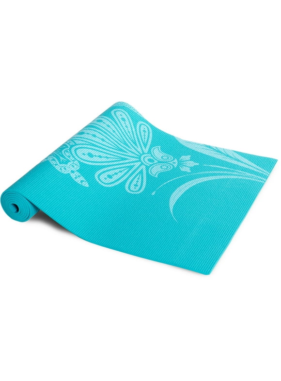 Tone Fitness 5mm 24 x 68in Yoga Mat, Multiple Colors