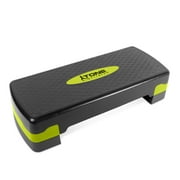 Tone Fitness Aerobic Step Platform, Black and Yellow