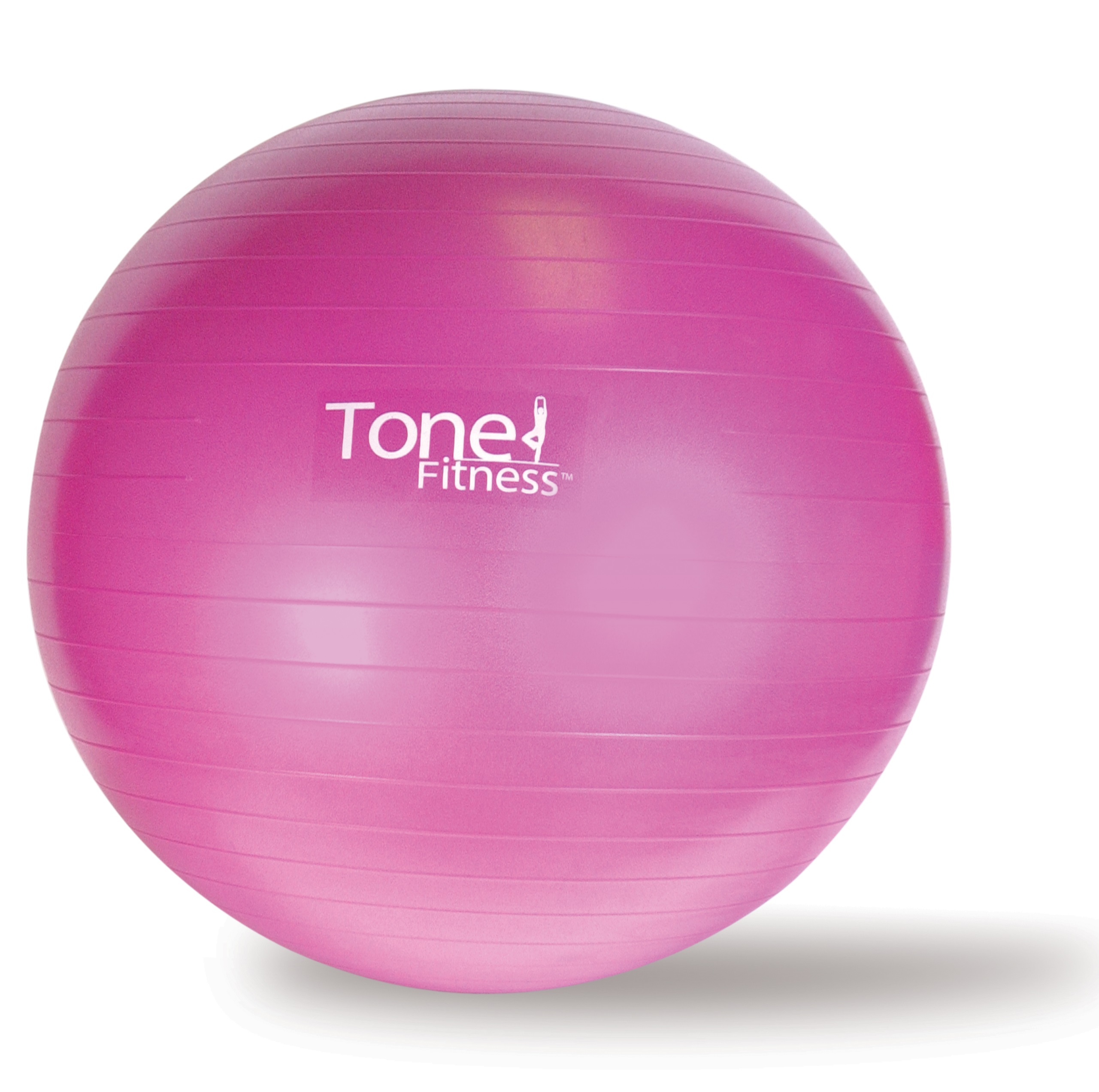 Tone Fitness Anti-burst Stability Ball 55 cm, Pink - image 1 of 3