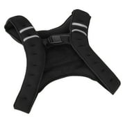 Tone Fitness Neoprene Weighted Vest, 12 Pounds, Black