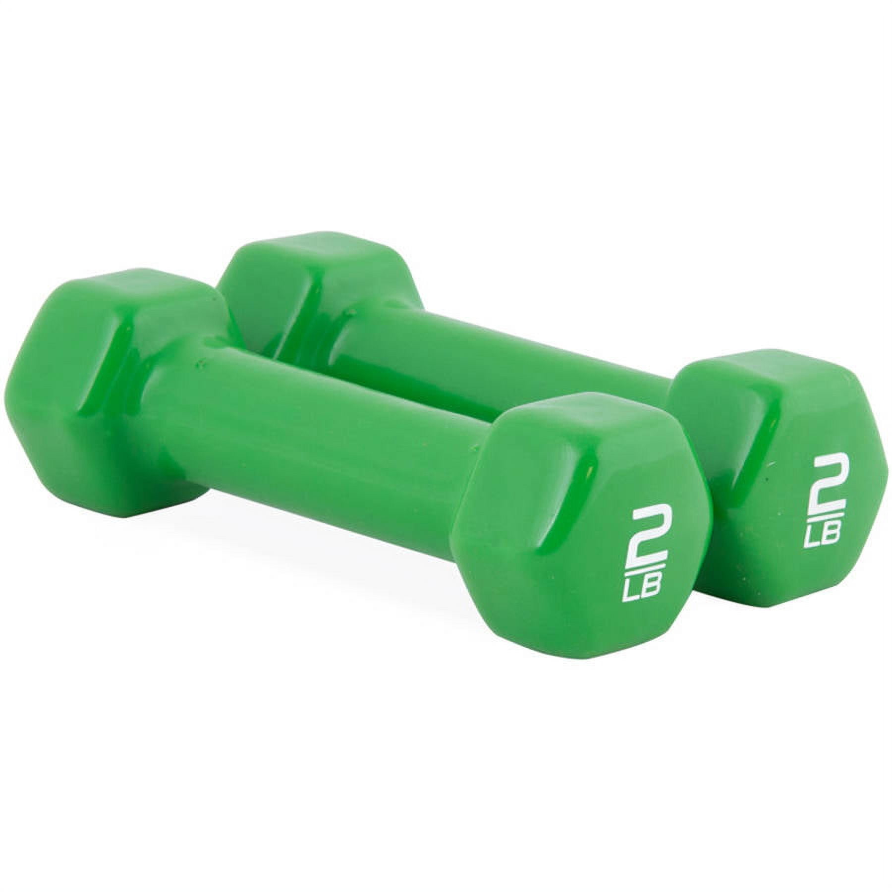 Tone Fitness Vinyl Dumbbells, Pair