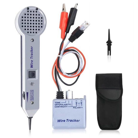 Tone Generator Kit, Wire Circuit Tester, Tone and Probe Kit, 200EP Cable Tester, for Network Cables Collation
