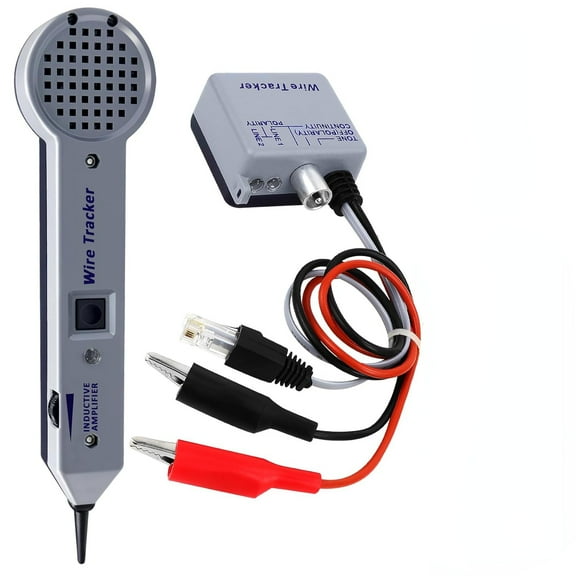 Tone Generator kit, Wire Tracer Circuit Tester, 200EP High Accuracy Wire Tester Kit, Wires Tone Tracer, Multi-Tone Cable Test Kits with Inductive Amplifier for Network Cables Collation