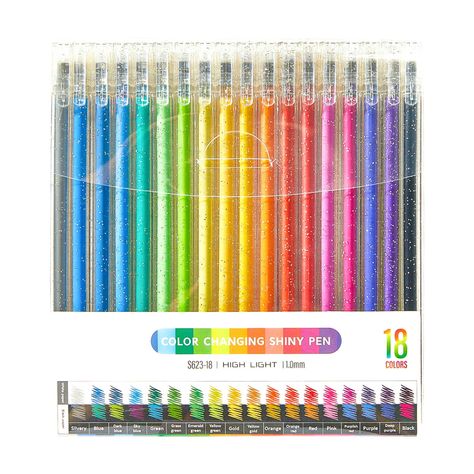 Tone Glitter Gel Ink Pens For Coloring Books Journaling Crafting Drawing Art & Stationery For Projects For And Adults