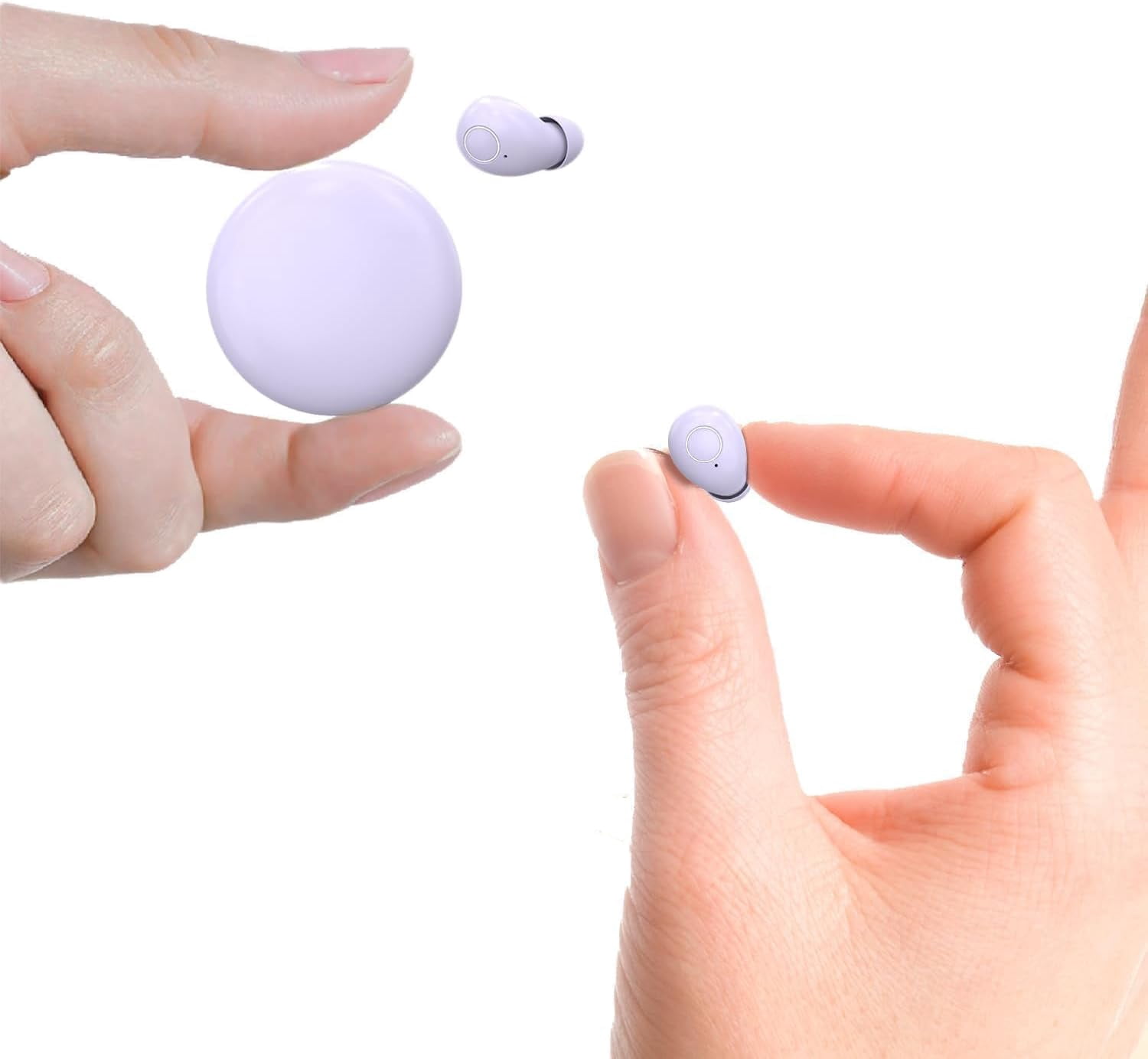 Tone Invisible Earbuds, Wireless Bluetooth Tiny Low Profile Headphones for Small Ears, Discreet Hidden Sleep Ear Buds for Work & Sleeping