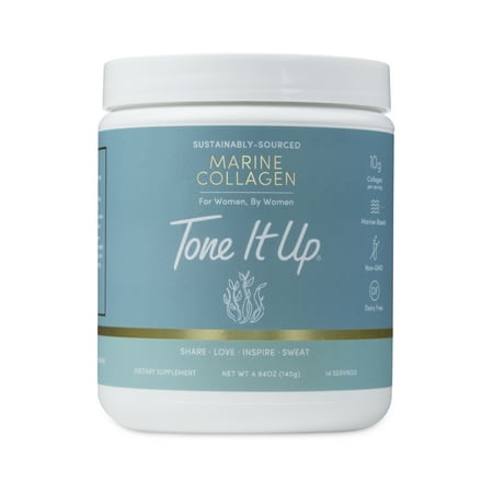Tone It Up Marine Collagen Powder, 10g Protein, 14 Servings