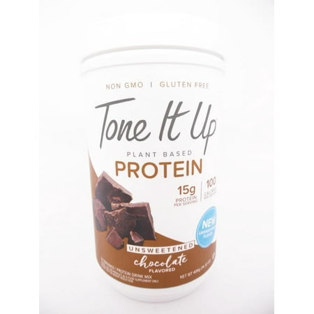 Tone It Up Unsweetened Organic Plant Based Chocolate 15g of Protein 1.54lbs