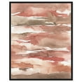 thumbnail image 1 of Tone Tinted Powders Boho Abstract Wall Art Canvas Wall Art by Art Remedy, Black Floater Frame, 17" x 21", 1 of 7
