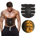 thumbnail image 1 of Tone Your Abs, Buttocks & Hips At Home with EMS Muscle Stimulator Massager - 8 Abdominal Pads - Battery Powered, 1 of 8