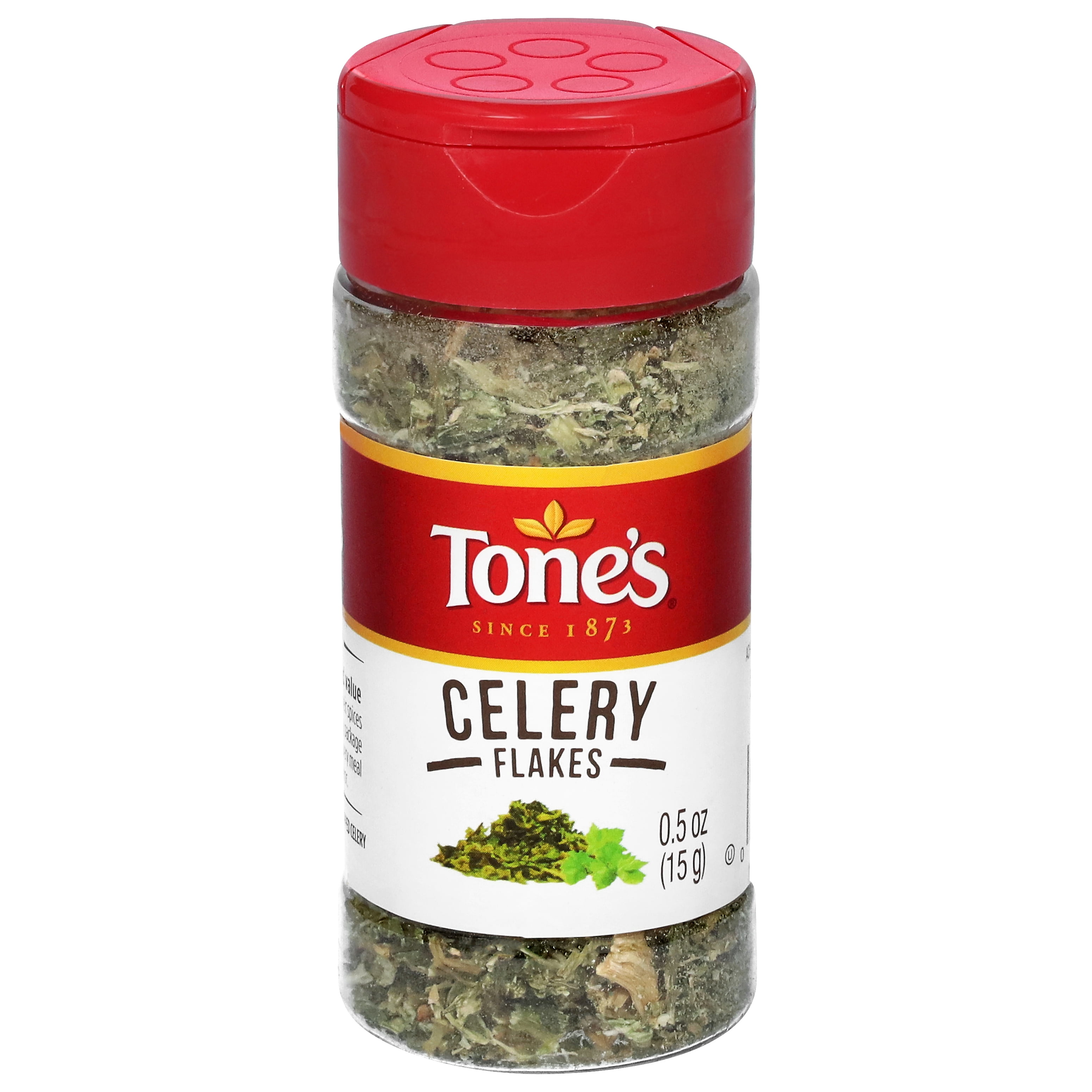 Tone's Celery Flakes, 0.50 oz