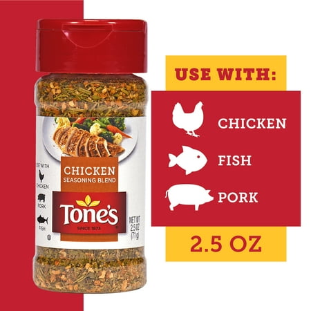 Tone's Chicken Seasoning Blend, 2.5 oz