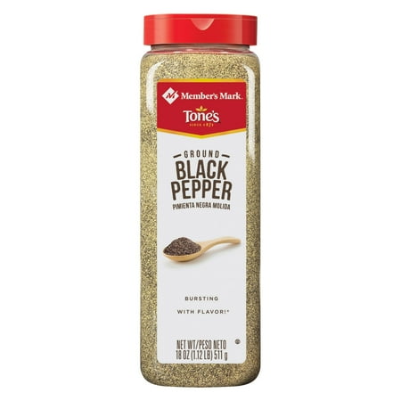Tone's Ground Black Pepper (18 oz.)