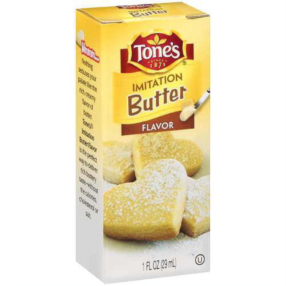 Tone's Imitation Butter Flavor, 1 fl oz