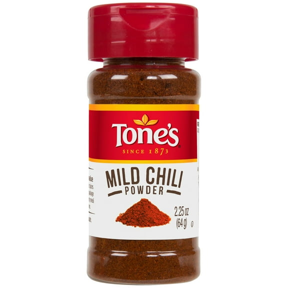 Tone's Mild Chili Powder, 2.25 oz