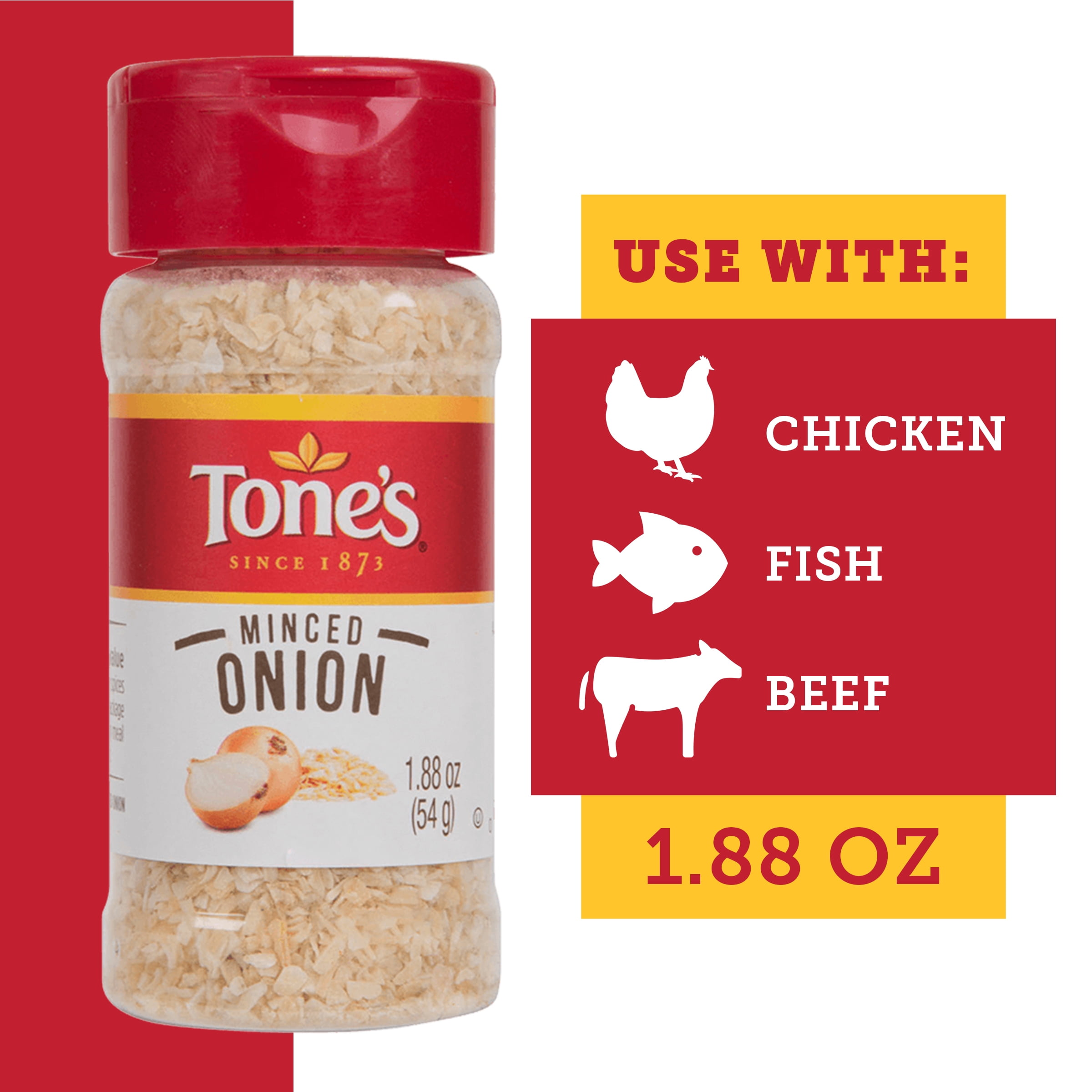 Tone's Minced Onion, 1.88 oz