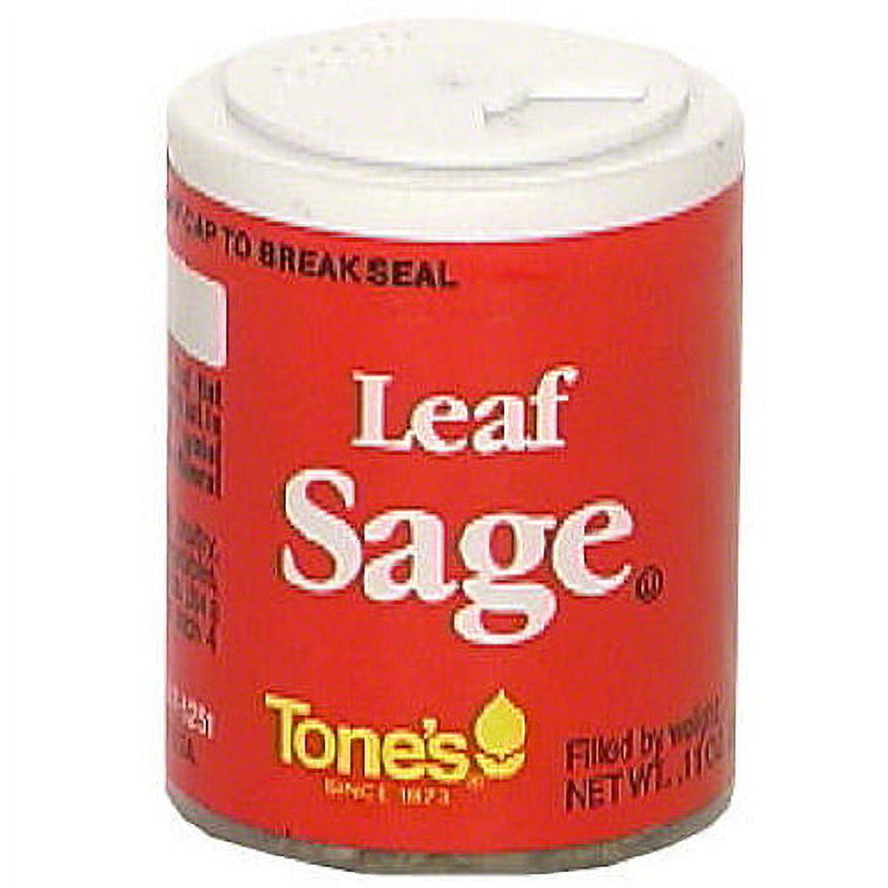 Tone's Sage Leaf, 0.11 oz (Pack of 6)