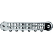 TonePros Standard Locking Tune-o-matic Bridgesmall posts Nickel