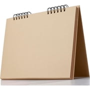 Toned Tan Sketchbook for Artists 9x12 Spiral Bound Media Paper Pad, 50 Sheets Acid-Free Hardcover,A4 Brown Tone Sketch Pad for Drawing, Sketching Painting, Family Albums &