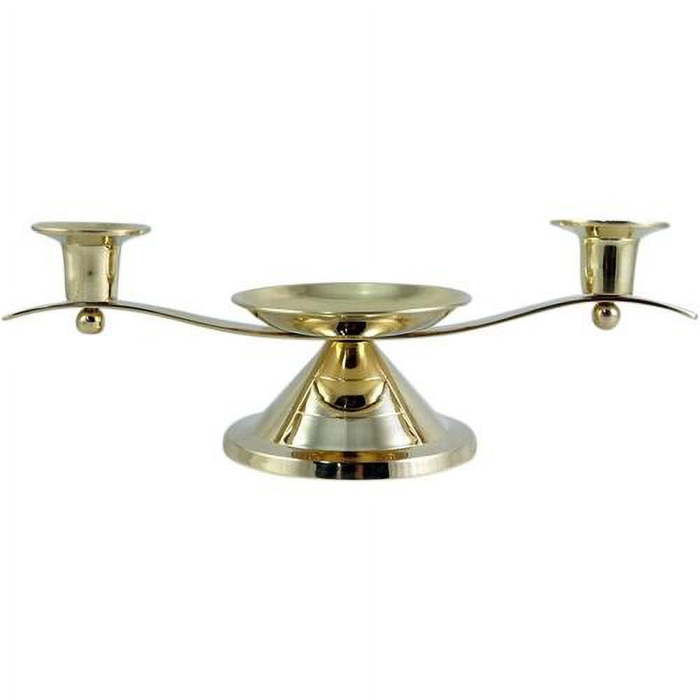 Toned Unity Candle Holder For Wedding Ceremony, 12 Inch