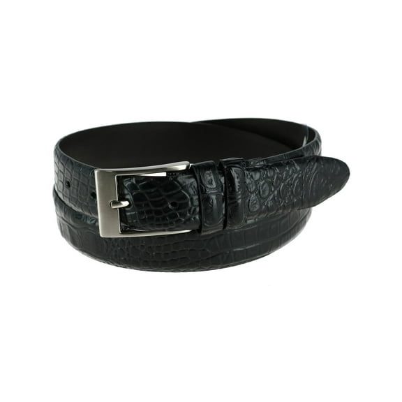 Toneka  Hornback Croc Print Belt (Men Big & Tall)