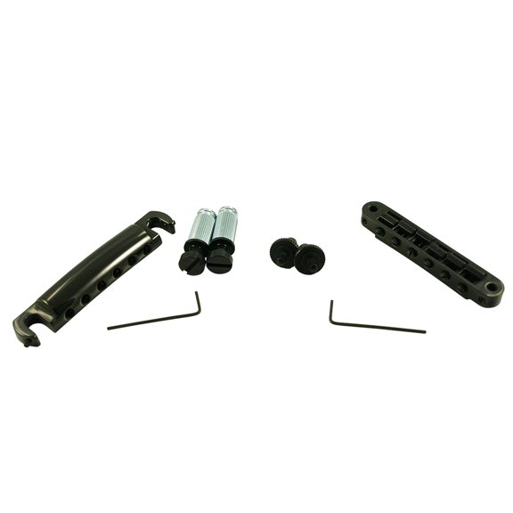 Tonepros Standard Tunematic Bridge/Tailpiece Set - BLACK
